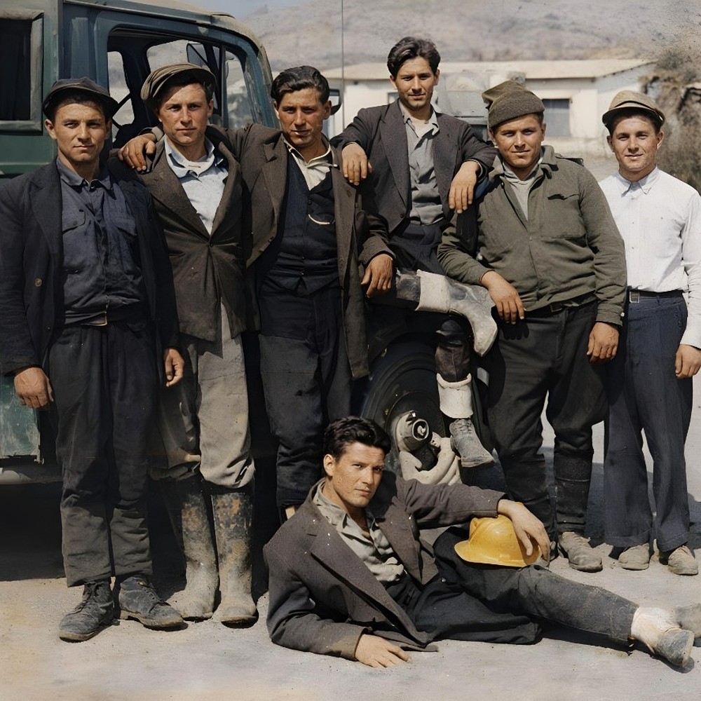 1954’lerden Sarıosmanoğlu ekibi ve dönem araçları